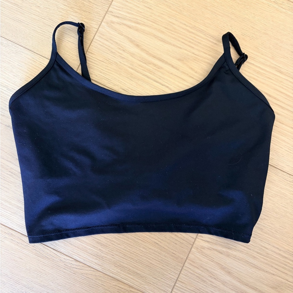 PINK VS Black Cami Sports Bra -Crossback